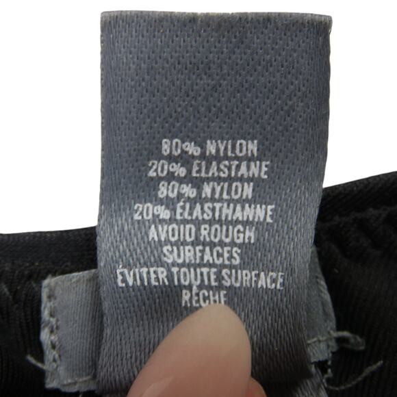 Aerie Super Scoop One Piece Swimsuit Small Black & White Striped Plunge Back - Picture 6 of 6